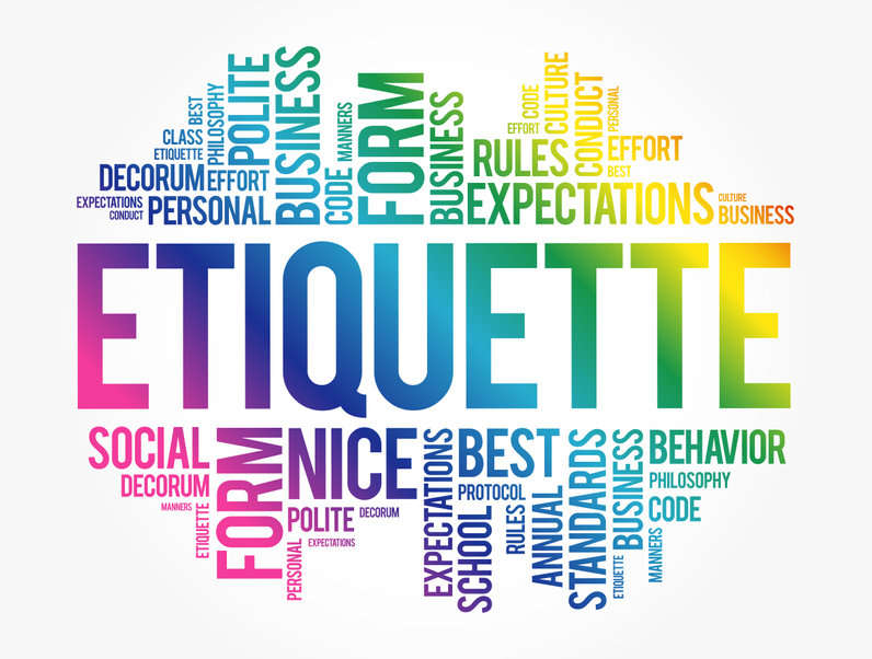Etiquette Evolves, But Its Original Purpose Remains